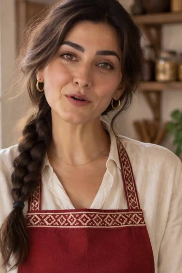 Tamara in her kitchen